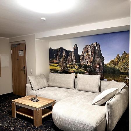 Gaestehaus Am Kurpark Hotel Garni Horn-Bad Meinberg Bagian luar foto