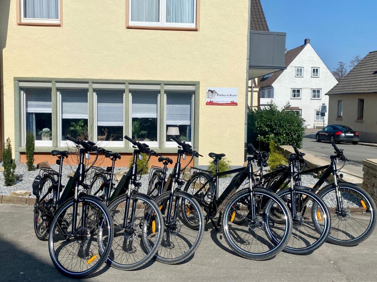 Gaestehaus Am Kurpark Hotel Garni Horn-Bad Meinberg Bagian luar foto