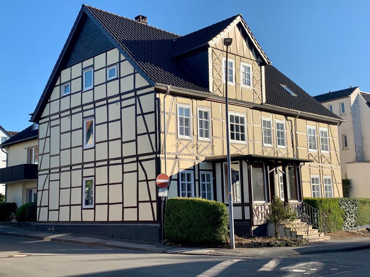 Gaestehaus Am Kurpark Hotel Garni Horn-Bad Meinberg Bagian luar foto
